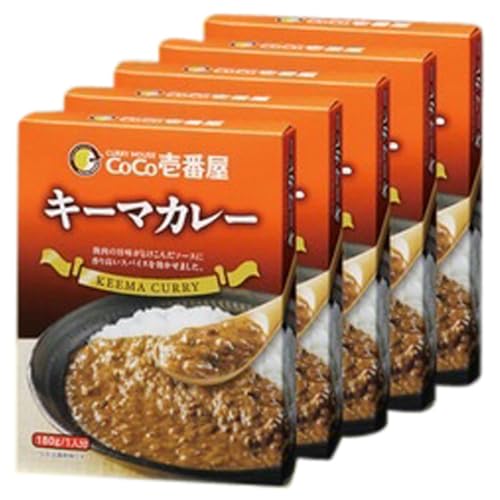 ココイチ レトルトカレー キーマカレー5個 KセットCoCo壱番屋 常温保存 非常食 簡単 時短 自宅用 キャンプ プレゼント [0552]