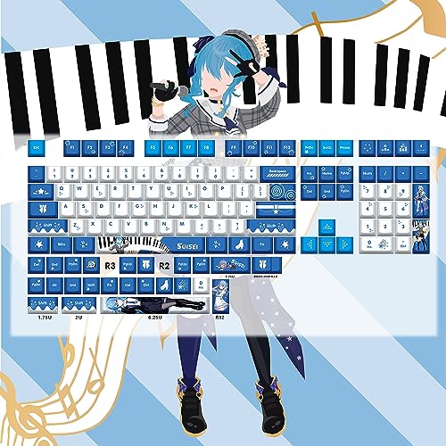 Amazon.co.jp: 132キーセット PBT昇華キーキャップ YouTuber VTuber