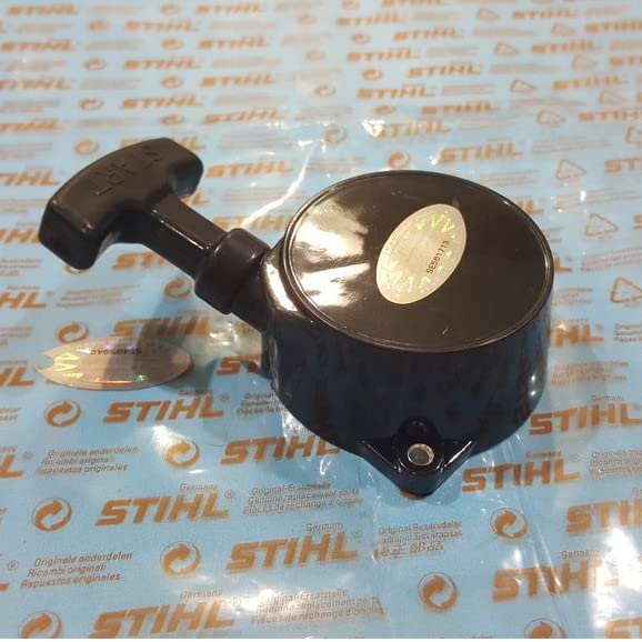 Front view of the Recoil Starter Assembly with pull handle