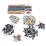 [Applications polyvalentes] Parfait pour la conception de circuits, le prototypage et la réparation, ce kit est un incontournable pour les amateurs, les étudiants et les professionnels.sa large gamme de composants prend en charge diverses applications électroniques, des expériences pédagogiques aux projets d'ingénierie avancés, ce qui en fait un outil polyvalent pour tout passionné d'électronique.