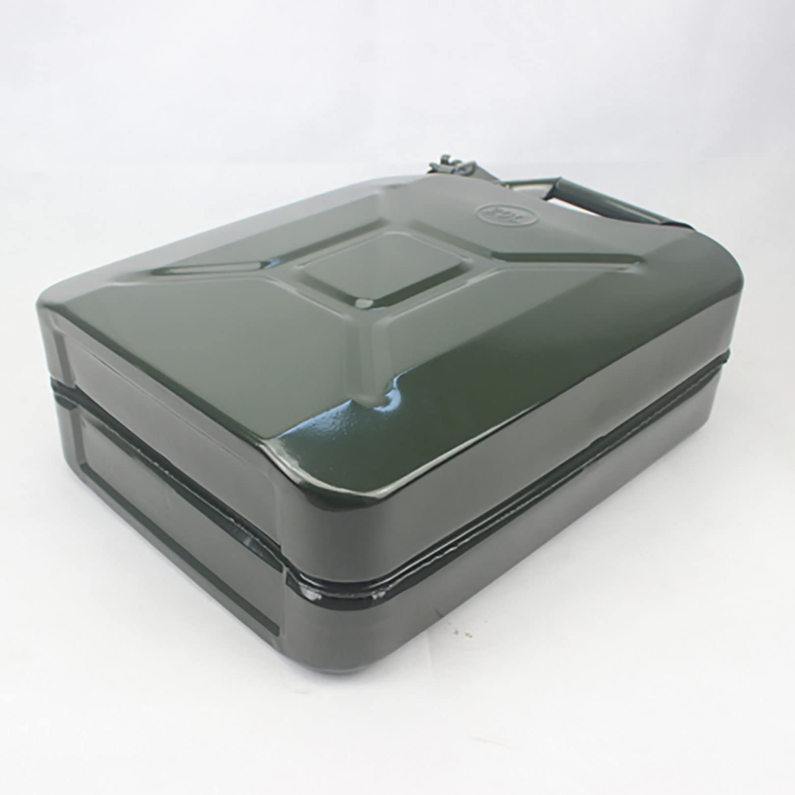 5,10,20,20 litres en Acier en Carbone/Entonnoir de Bec pour l'essence et l'huile Diesel () -Green