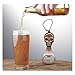 Skull Beer Bottle Opener Keychain Skeleton Opener for Bar Bartender Men and Women , Retro Copper (Vintage Brown)