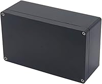 Vista 1 de Caja de Proyecto Caja de conexiones de plástico ABS Negra Cajas eléctricas IP65 impermeables para bricolaje Caja de conexiones electrónicas