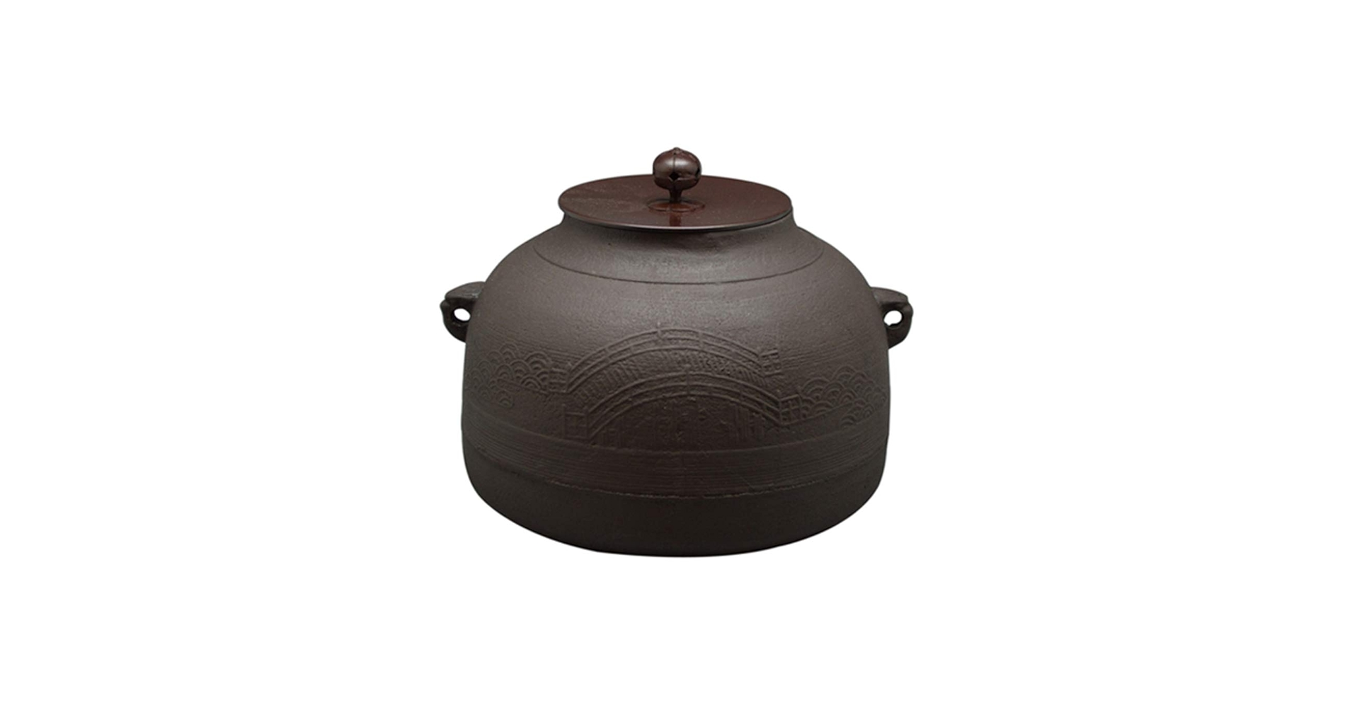 鋳鉄製 茶釜 直径約20cm 蓋付き Amazon｜伊藤庄鋳造(Itousyouchuzou) 茶釜 茶色 サイズ:直径21.5