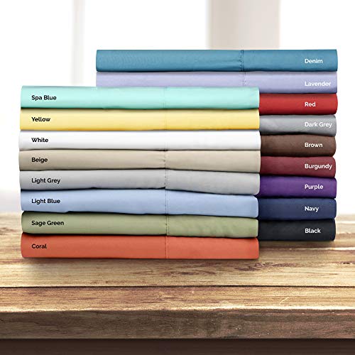 Twin Xl Size Flat Sheet - Single Flat Sheet Xl Twin - Flat Sheet Only - Flat Sheet Deep Pocket - Flat Sheet For Twin Xl Mattress - Softer Than Egyptian Cotton - 1 Flat Twin Xl Sheet Only #TOP2