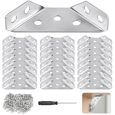 DONQL Stainless Steel Corner Connectors Set Cover