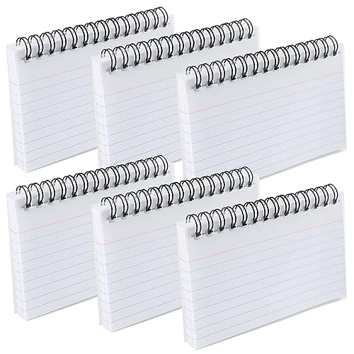 300 pages of white index cards with a ring size of 3*5 inches,spiral...