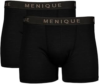 menique Merino Wool Underwear Men's Boxer Shorts Underwear for Men Boxer Shorts Soft Breathable Odourless Underwear for Men