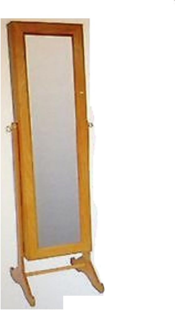 Gold & Silver Safekeeper Mirrored Jewelry Cabinet by Lori Greiner