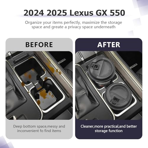 Portavasos para Lexus GX 550 2024-2026 de silicona miniatura 2