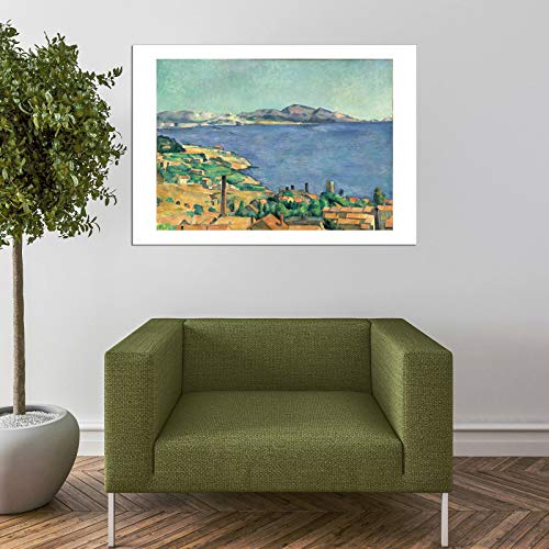 Impression Le Golfe de Marseille Cézanne encadrée de qualité musée - 7