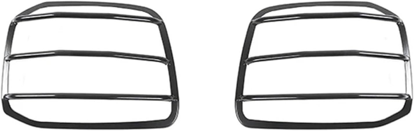 Rear Tail Lamp Car Rear Fog Light Tail Light Lamp Decoration Cover Headlight Trim Frame For Suzuki For Jimny 2007-2017 Exterior Accessories light cover（Headlight cover B