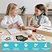 Macabaka Doctor Kit for Toddlers 3-5, Pet Vet Pretend Play Toys for Kids, with X-Ray, Wooden Light Box, Medical Tools, STEM Educational Montessori Toys