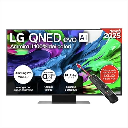LG 50QNED8F TV 50' Smart TV DVB-T2 HEVC/H.265 4K LED Clase energética G