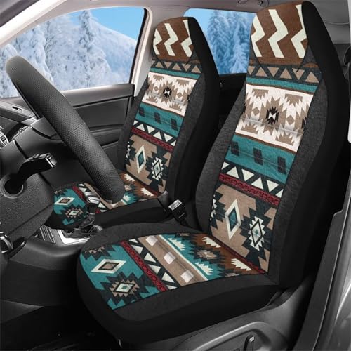Housses de siège de voiture avant Navajo pour vos aventures en SUV et camionnette