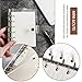 DY.2ten Refillable A7 Notebook Set with Cover - 6 Hole Loose Leaf PVC Binder Cover + 90 sheets (180 Pages) of Lined Paper + 4pcs A7 Zipper Binder Pockets + Ruler,for 6 Ring Binder Journal Notebook