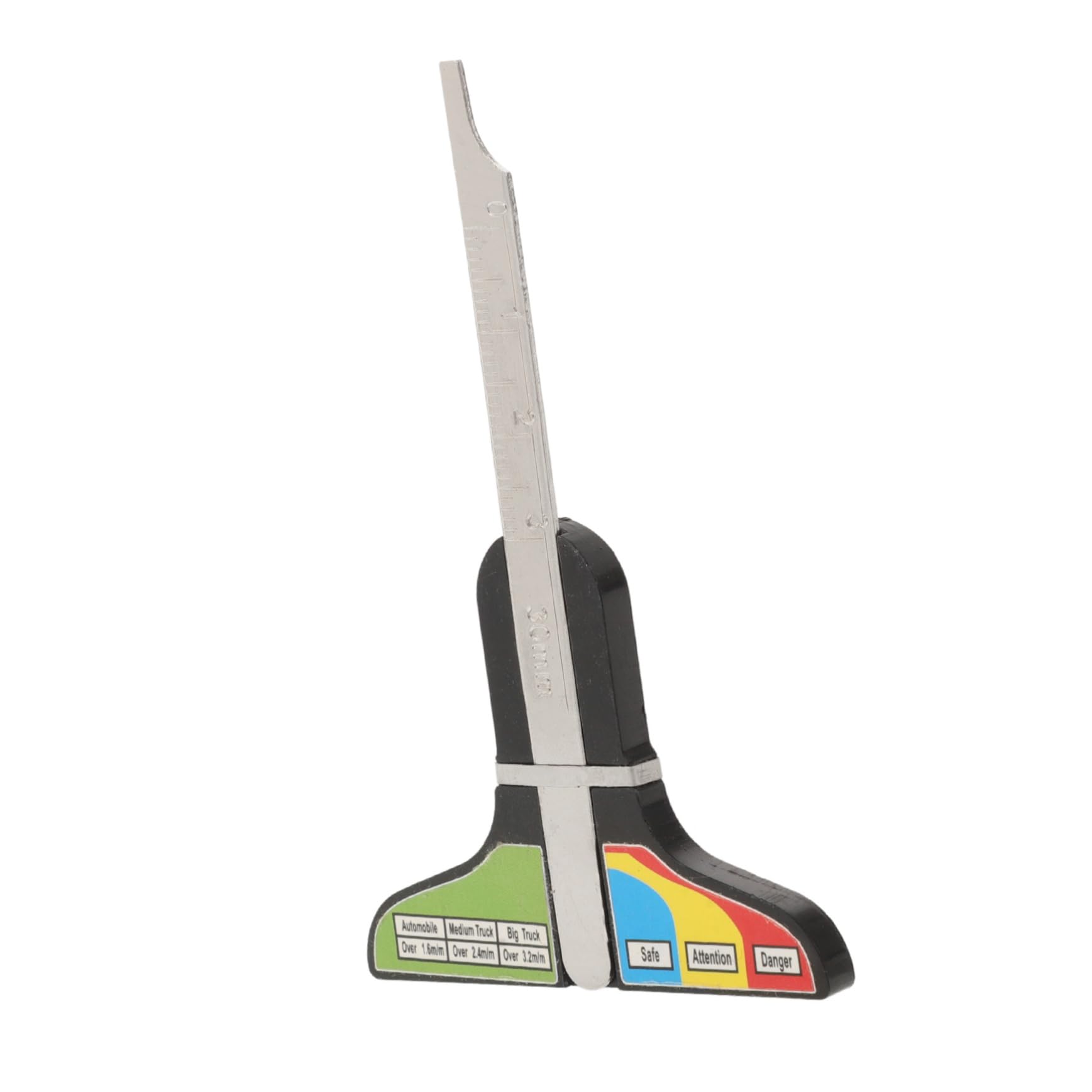 Ciieeo Tire Tread Depth Gauge Metal Measure Caliper Indicator for Accurate Measurement of Tire Tread Depth for Cars Trucks and Motorcycles Durable Depth Gauge Tool