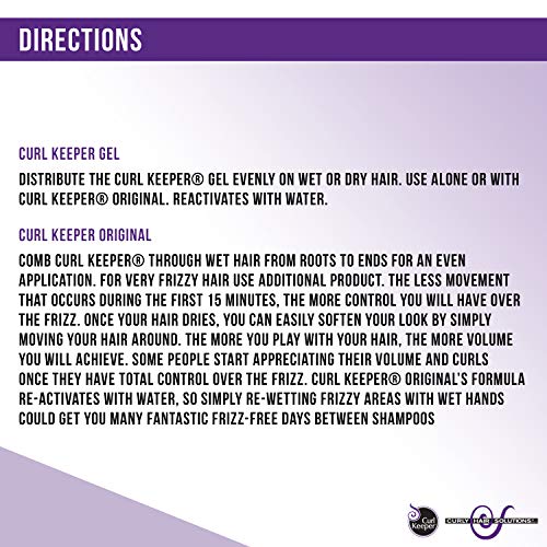 Curly Hair Solutions - For Frizz Free Hair (Gel And Liquid Styler 33.8 Oz) #TOP3