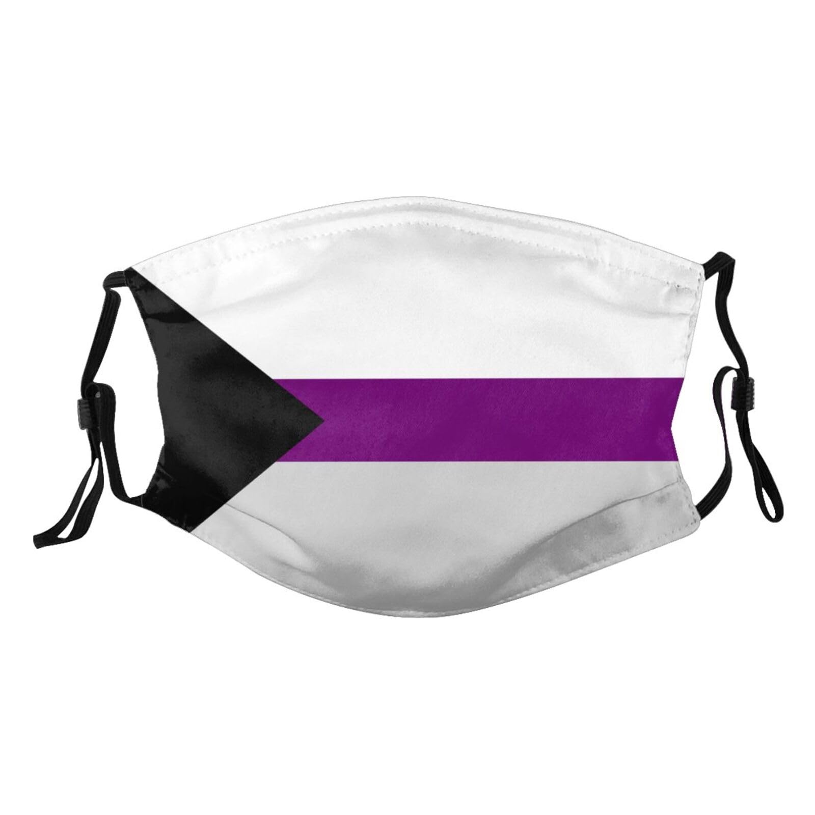 Demisexual pride flag LGBTQ Adult Dust Mask Adjustable Dust Face with 2 Filter1