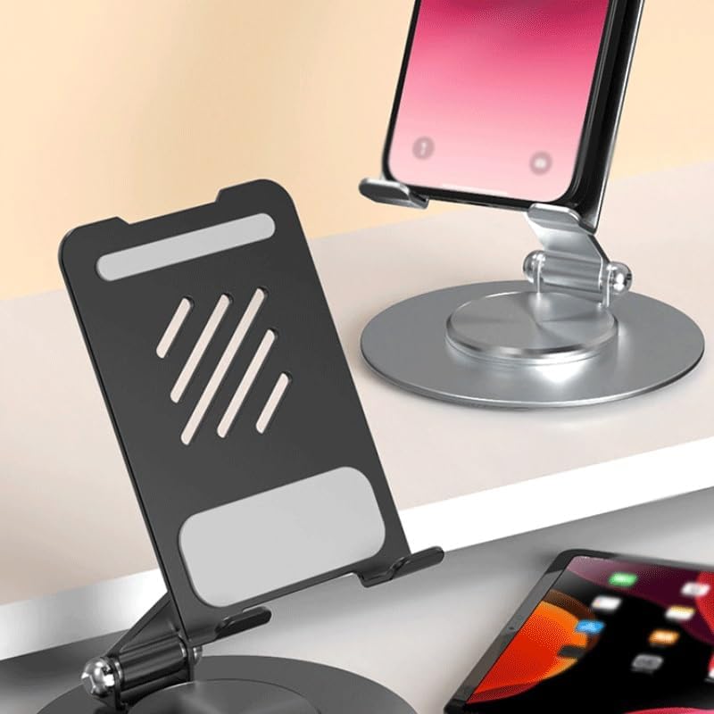 Mobile Phone Stand Desktop Portable Rotatable Foldable Telescopic Tablet image 2