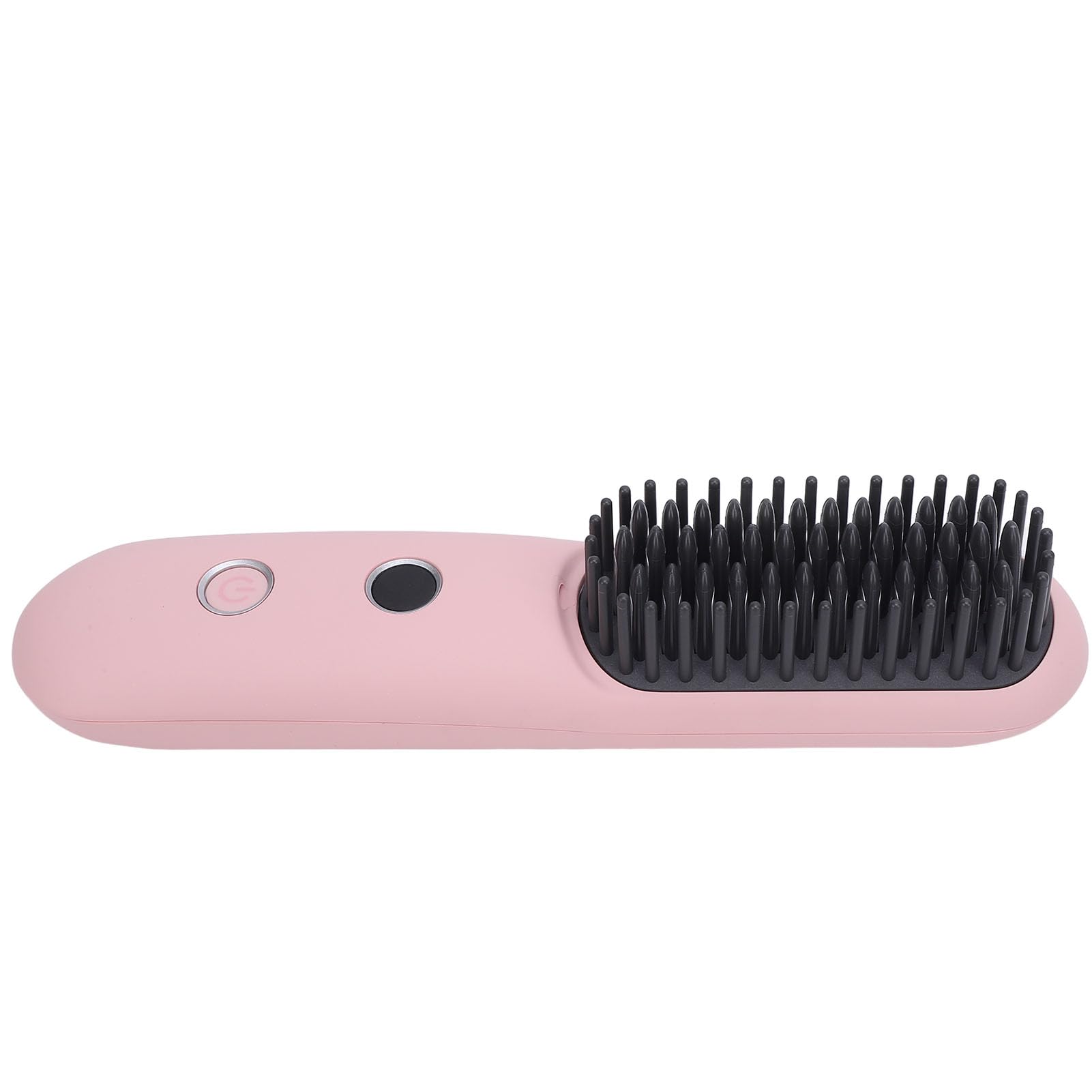 Hair Straightening Comb 2 in 1 Portable Negative Ion Brush for Home Travel