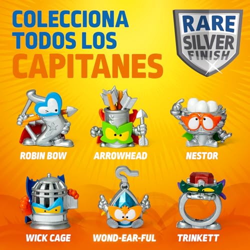Miniatura 3 de Superthings Kazoom Power Warriors Pack De 5. Contiene 5 Superthings Incluye 1 Figura Sorpresa Y 1 Capitán Plateado . Pack 3 De 6