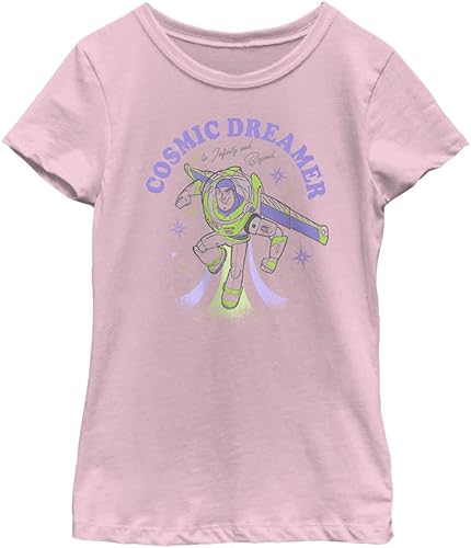 Disney T-shirt Cosmic Dreamer pour fille, rose, Taille XL