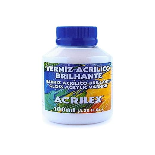 Verniz Acrílico Brilhante, Acrilex, Incolor, 100 ml