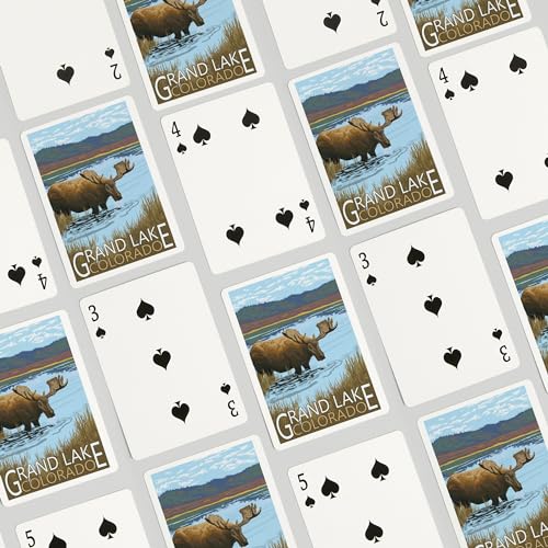 Grand Lake Colorado Naipes Póker 52 Cartas miniatura 4