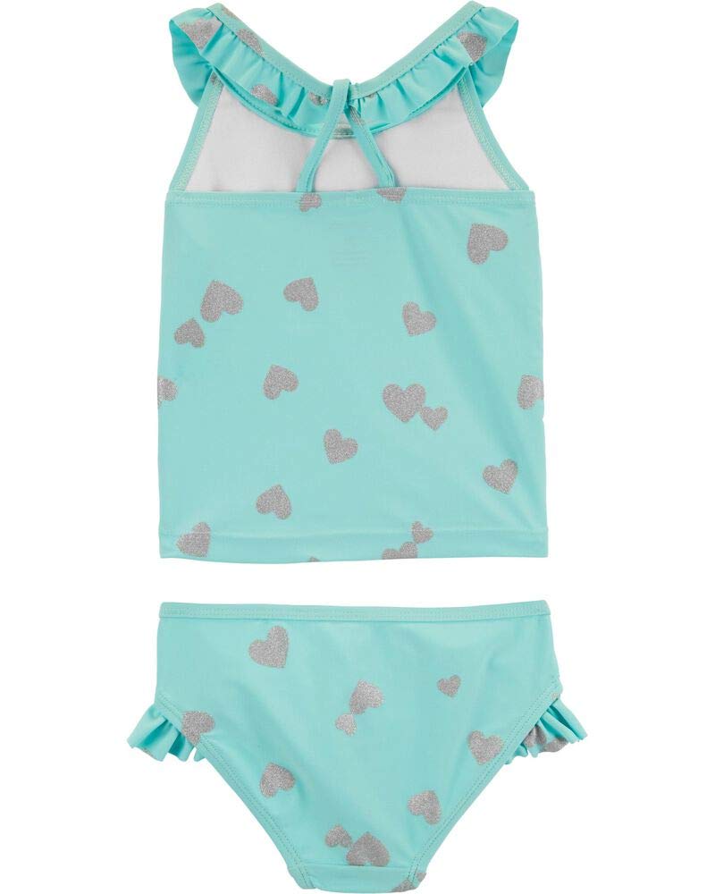 Carter's Baby-Girls Swimwear Set (Heart Tankini, 2t)