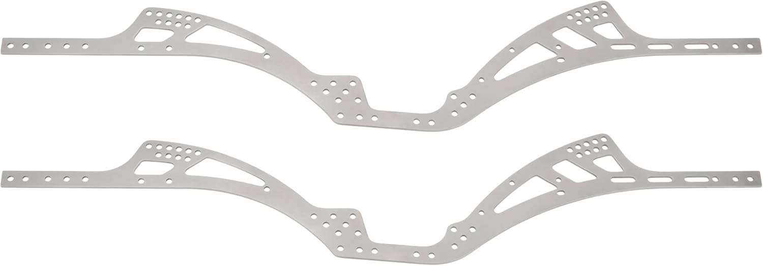 MEUS Racing TC4 Titanium Chassis Frame Rails for MEUS Gold Rush V2 Carbon Fiber LCG Chassis Kit Axial SCX10 SCX10 II Capra 1.9 UTB 1/10 RC Crawle Upgardes