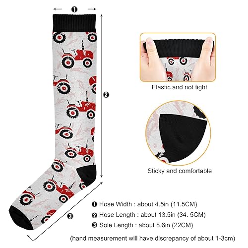 Image of Fisyme Socks for Women Men, Warm Comfort Athletic Crew Running Hiking Cycling Compression Socks