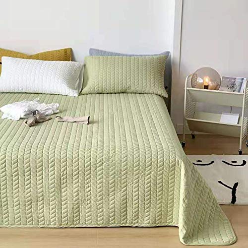 WWQQ Modernas Colcha Cama 245 * 250CM Blanca Verano Bouti Cubrecama Sobrecama Gris Cubrecama Fina Suave, CóModo, Adecuado para Dormir Desnudo. (Color : E, Size : 245 * 270cm)