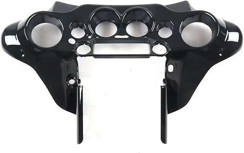 Carenado interior de murciélago delantero de efecto carbono compatible con Harley Touring 1996-2013 Street Glide Electra Glide FLHT FLHTC