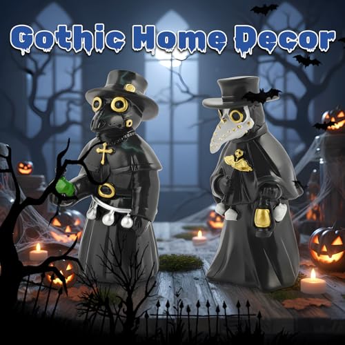 Figuritas de resina pintadas a mano para decoración de Halloween miniatura 4
