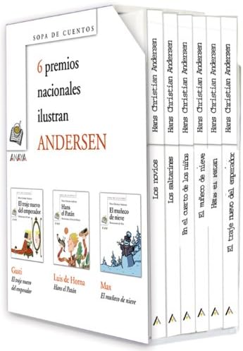 Estuche " 6 Premios Nacionales ilustran a Andersen " (Primeros Lectores - Sopa De Cuentos - Mini-Libros De Sopa De Cuentos)