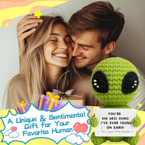 Image of Crochet Toys, Soft Toy for Emotional Support Decor, Cute Plushies for Desk and Nursery, Unique Gift for Young Adults and Office Workers,Green