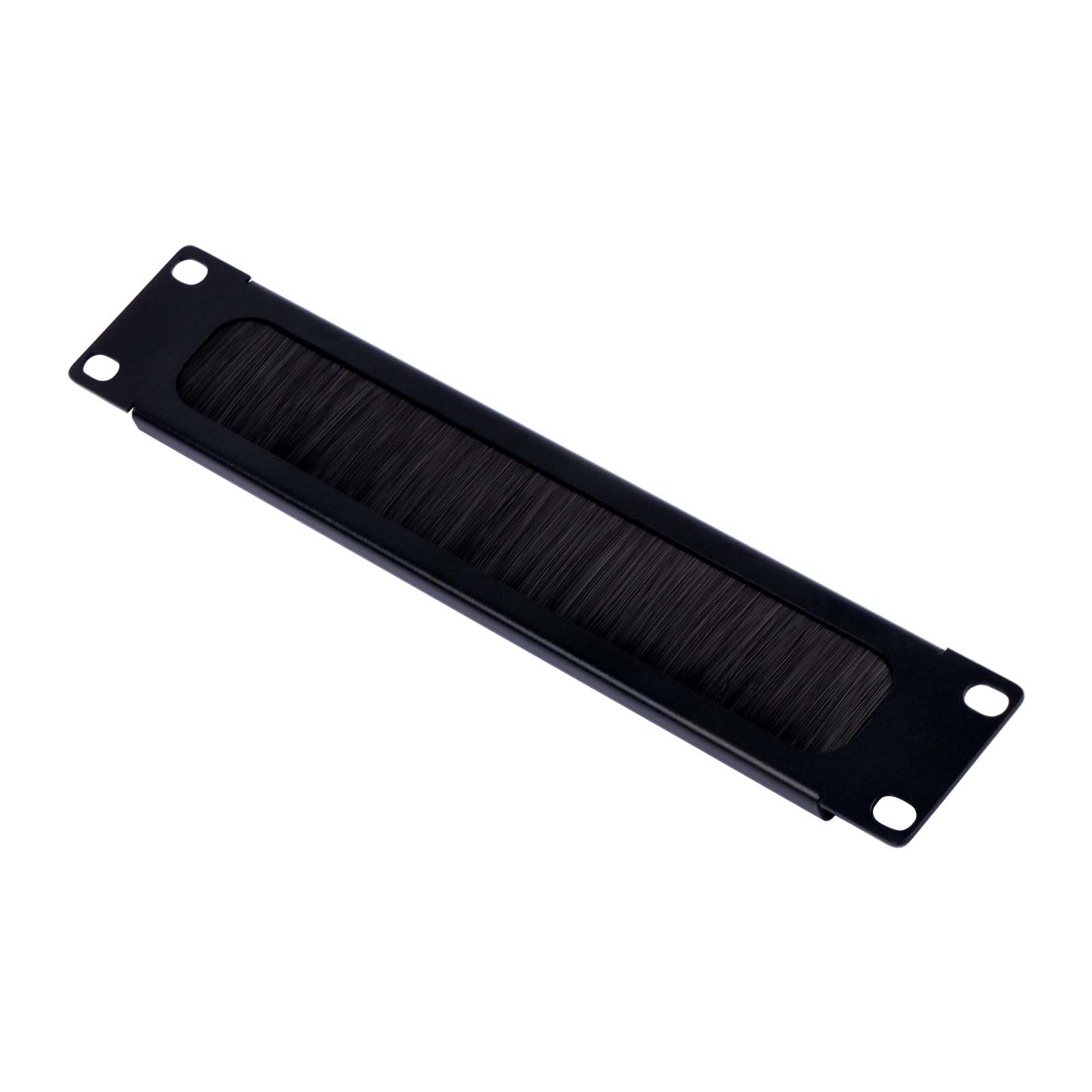 GeeekPi 10 inch 1U Brush Cable Manager Rack Mount Cable Management Panel with Brush Strip for Cable Entry for DeskPi RackMate T1/T0/T2/T1 Plus/T0 Plus