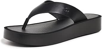 Tory Burch Women's Leather Platform Flip Flops