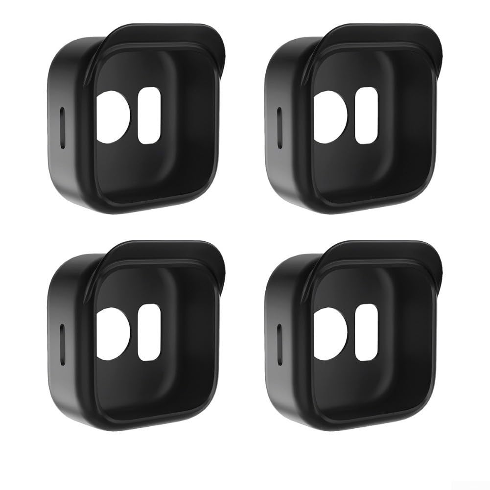 Lot de 4 coques en silicone pour caméra extérieure Blink 2K+ (modèle le plus récent) - Housse de protection résistante aux intempéries pour système de caméra de sécurité d'intérieur et d'extérieur