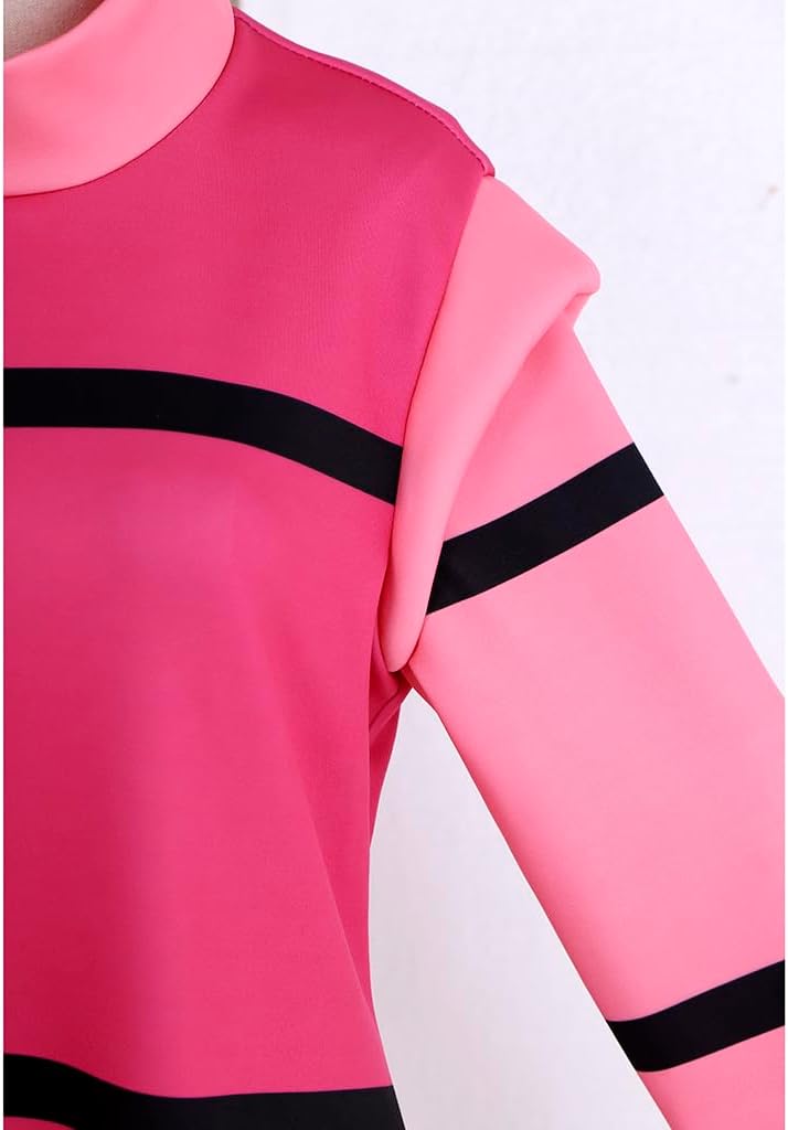 Women's Coat for ZIM Cosplay Costume Halloween Hoodies Top Pink Jacket - Image 5