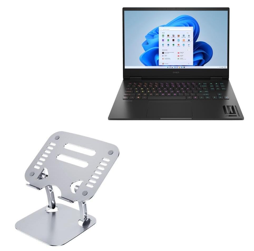 Soporte ajustable metálico BoxWave para laptop HP Omen 16