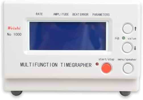 WEISHI Timegrapher Watch Timing Machine No.1000 Watch Tester Watchmaker  Tools Watch Repair Tools