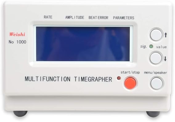 Howkun WEISHI Timegrapher Watch Timing Machine No.1000 Watch Tester Watchmaker Tools Watch Repair Tools