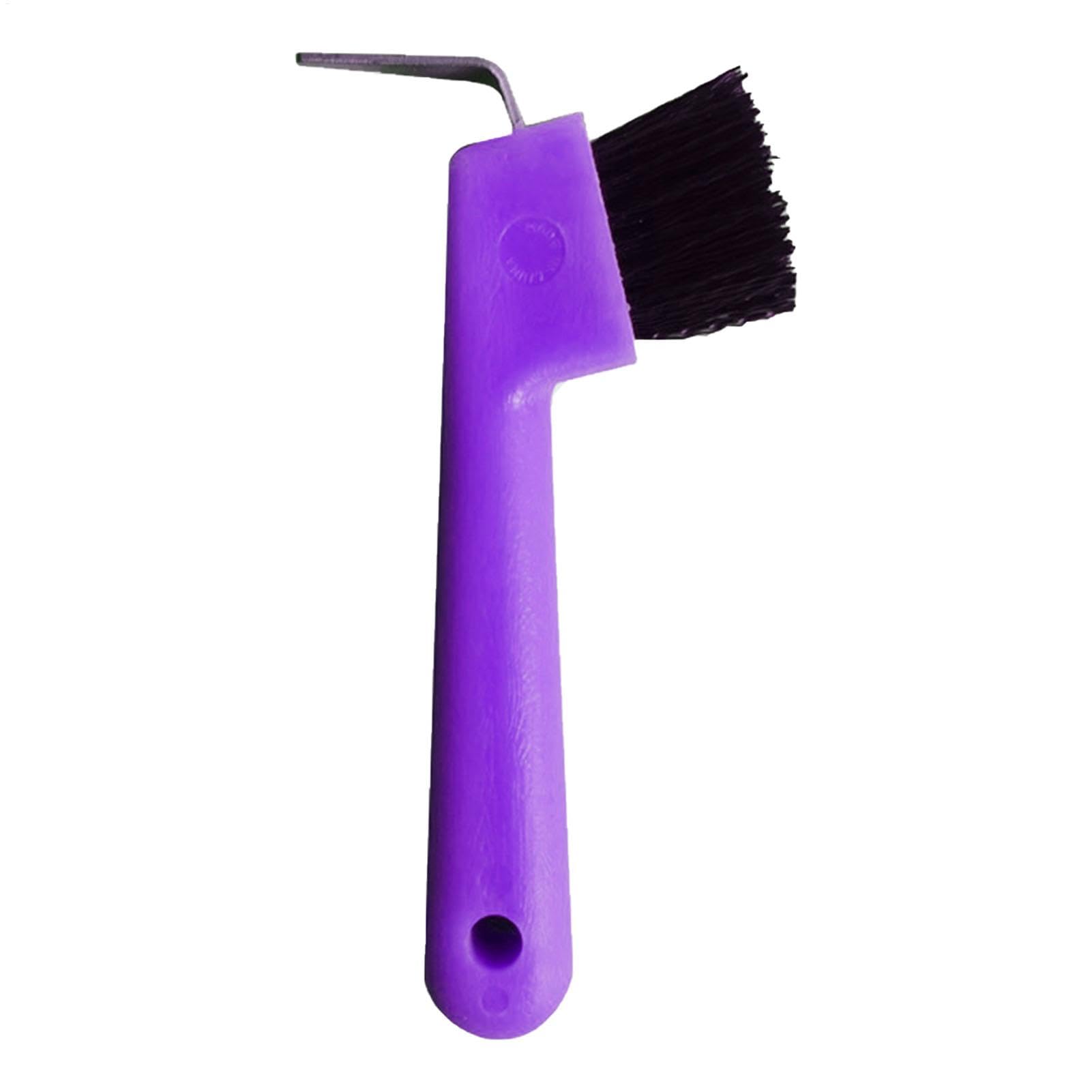 Selección De Pezuñas De Caballo - Cepillos Y Pulidor De Pezuñas De Caballo 2 En 1 | Púa De Pezuña Colorida Con Mango Ergonómico Para Suministros De Limpieza Y Aseo De Caballos Para Niños Y Niñas