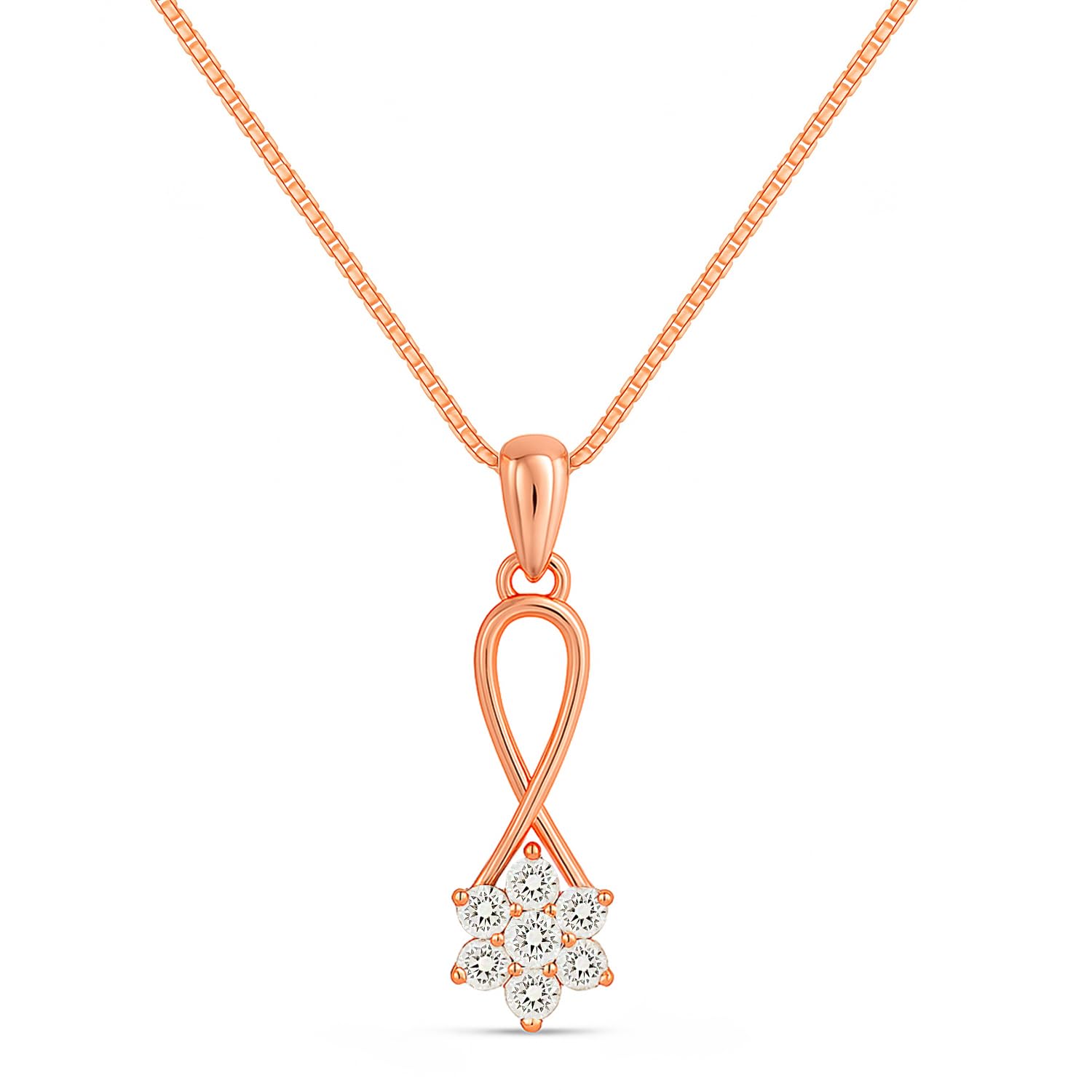 The Love Knot Bloom Rose Gold Plated Plated | Gift for women and Girls-image-29