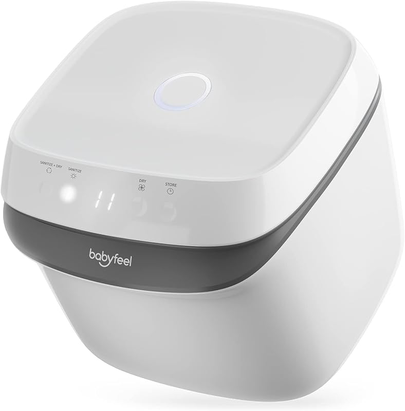 UV Light Sanitizer, UV Box Sanitizer, Conveniently Sanitizes in Minutes, Large Capacity, No Cleaning Required, Touch Control