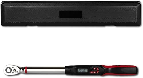 Miniatura 5 de Tools Adaptador de par de ángulo digital de 12 pulgada, 12.5-250.7 ft-lbs (17-340 N-m) rango de par, rango de ángulo de 1-360, LED y zumbador,