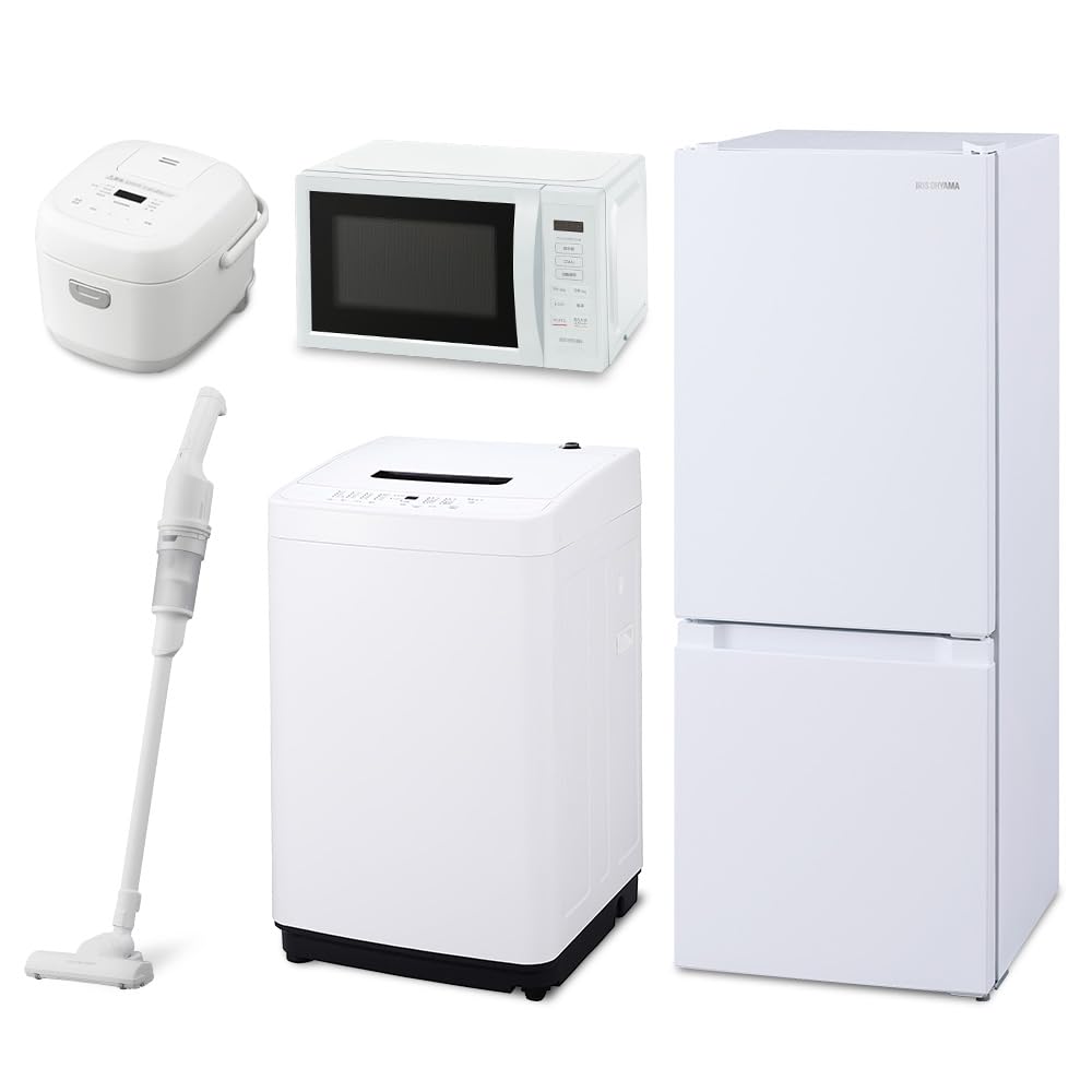 Amazon | 【新生活家電5点セット】アイリスオーヤマ 家電セット