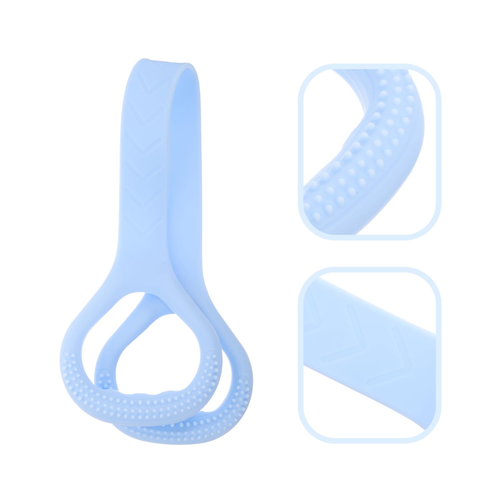 BESPORTBLE Figura 8 Tensor Bandas De Resistencia Bandas De Pilates Banda Elástica Trasera Banda Elástica De Fitness Yoga Bandas De Asistencia para Levantarse Gel De Sílice Sky-Blue
